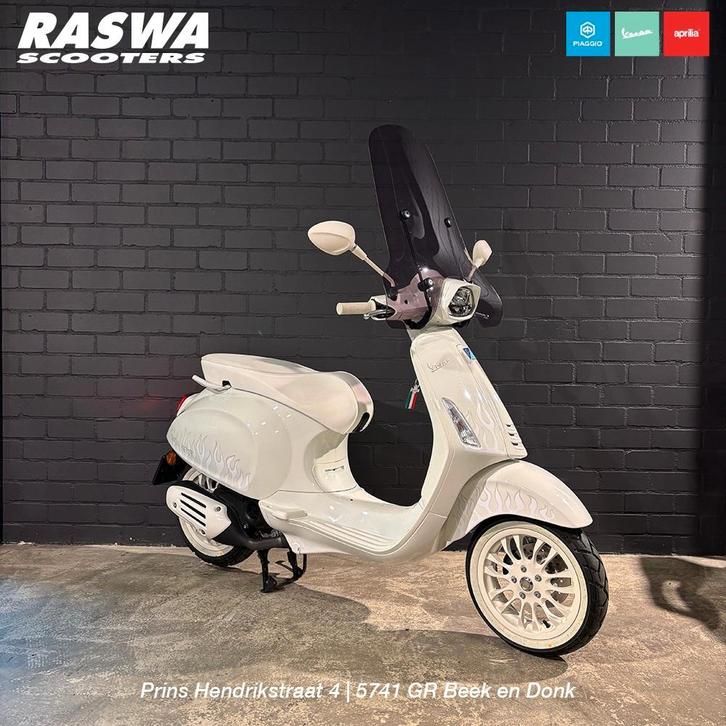 Vespa Sprint S Justin Bieber | 462km, Fietsen en Brommers, Scooters | Vespa, Zo goed als nieuw, Vespa S, Maximaal 45 km/u, Benzine