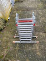 Ladder / Steigerpalen - Multifunctioneel, Gebruikt, Ophalen of Verzenden, Ladder, Opvouwbaar of Inschuifbaar