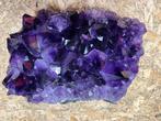 Amethist cluster (24) hoogste kwaliteit, diep paarse kleur., Ophalen of Verzenden, Mineraal