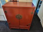 Mooie Chinese kast met voldoendebeslag, Antiek en Kunst, Ophalen