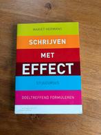 Mariët Hermans - Schrijven met effect, Ophalen of Verzenden, Alpha, Zo goed als nieuw, HBO