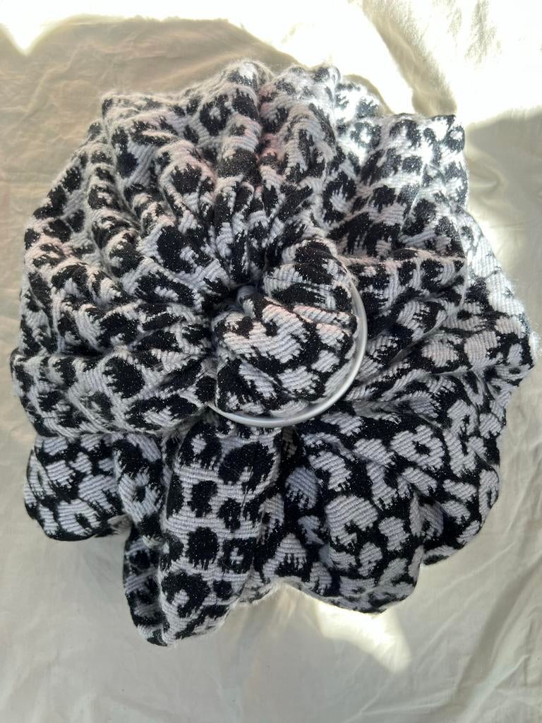 Yaro ringsling 80% katoen en 20% wol met glitter, Kinderen en Baby's, Babydragers en Draagdoeken, Overige merken, Zij, Draagdoek