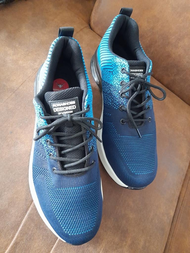 RonaShoes  - Blauwe veiligheid-sneakers Maat 47, Kleding | Heren, Schoenen, Ophalen of Verzenden, Nieuw, Blauw