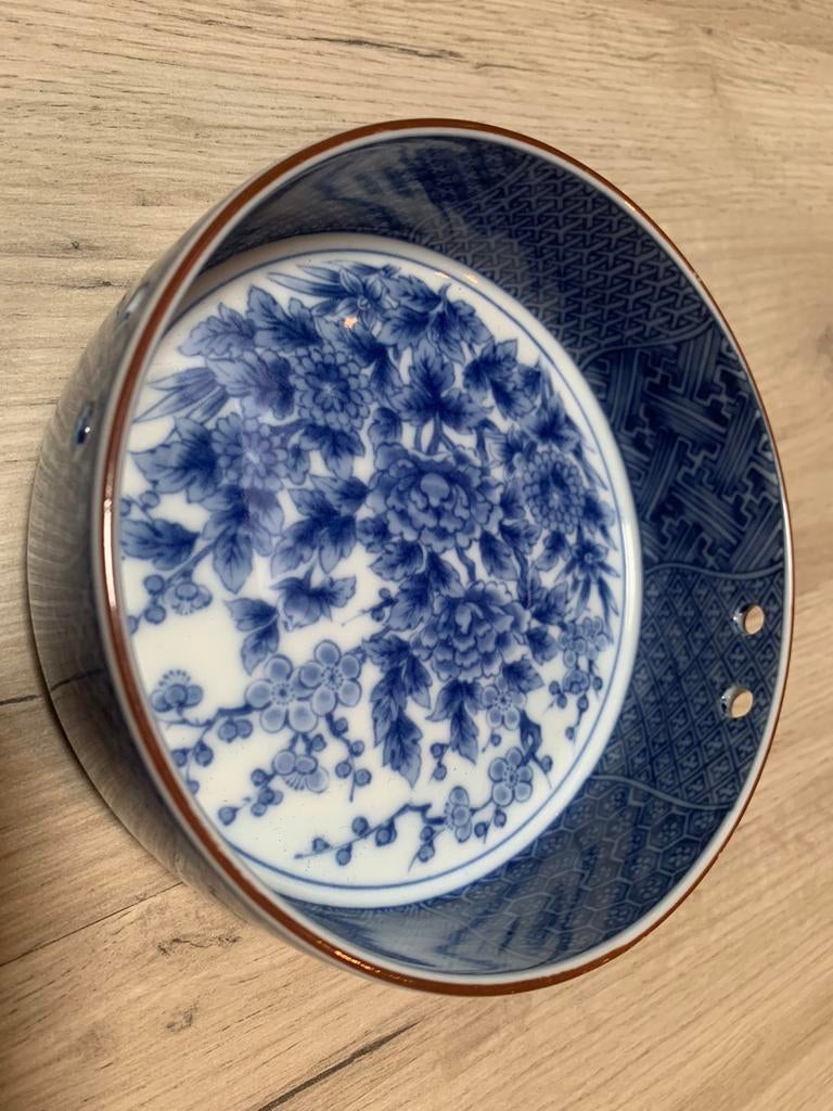 Mooi blauwwit chinees / japans kom - Ming?, Antiek en Kunst, Ophalen of Verzenden