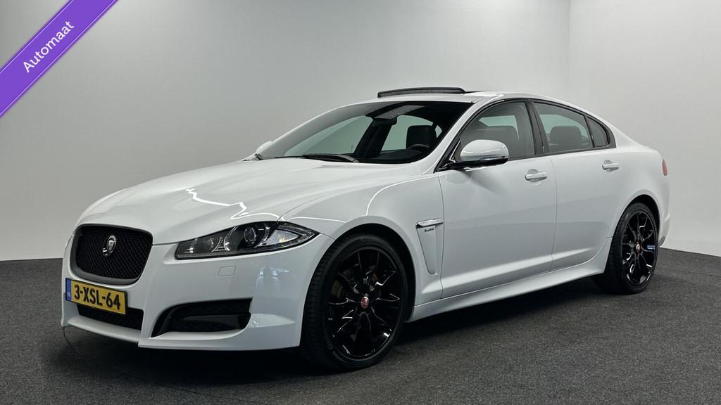 Jaguar XF 2.0 R-Sport L.E. NAVI CRUISE LM ECC SCHUIF/KANTELD, Auto's, Jaguar, Automaat, Euro 5, Achterwielaandrijving, Gebruikt