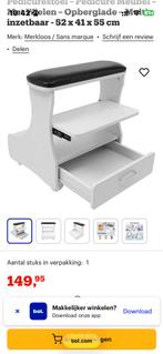 Pedicure station met lade (nieuw), Ophalen, Nieuw, Hand- en Voetverzorging