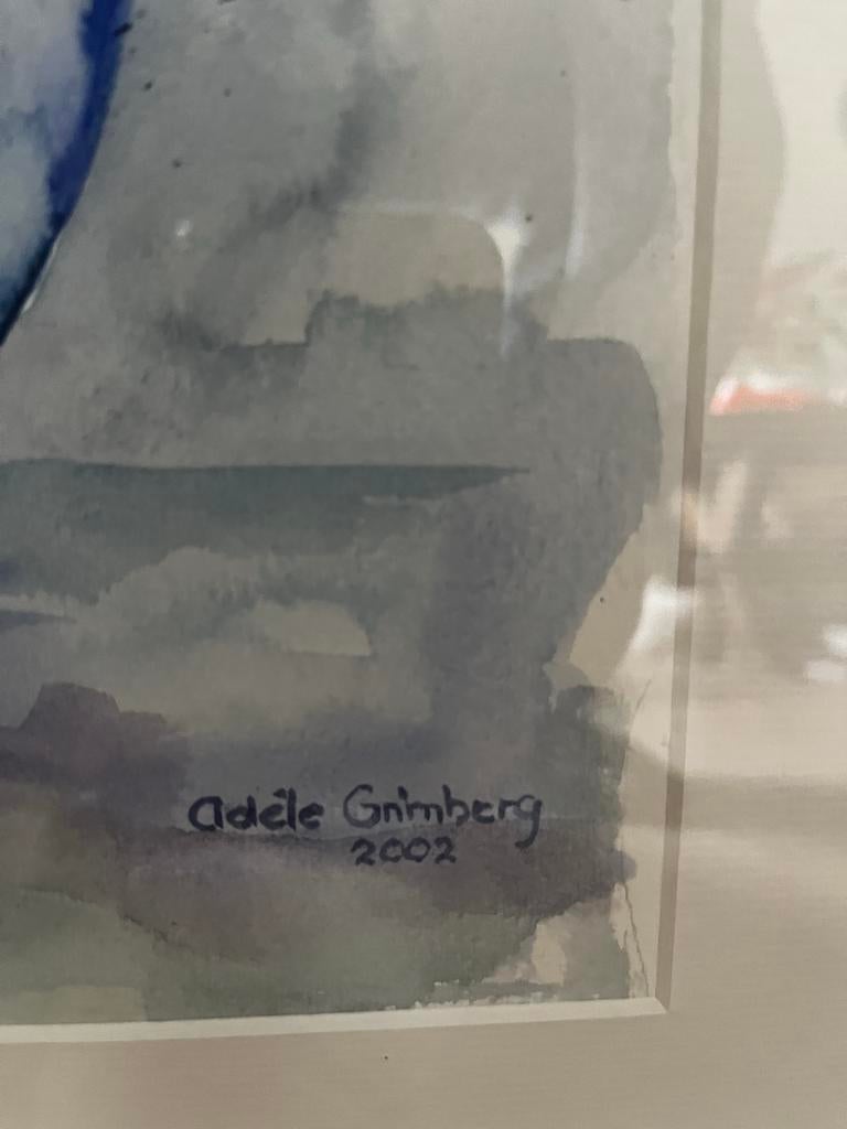 Mooi ingelijst schilderij van Adèle Grimberg (2002), Ophalen