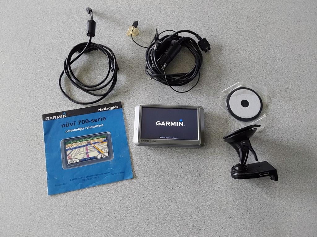 Garmin nüvi 700-serie navigatiesysteem, Ophalen, Gebruikt