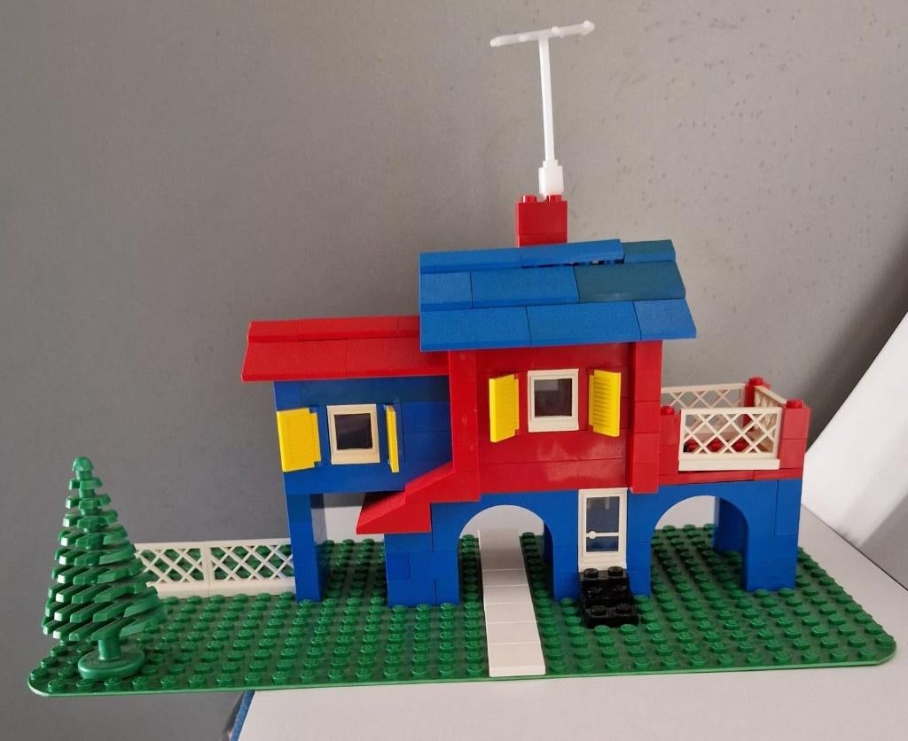 Lego 356 Zwitserse villa 1973 in doos, Compleet, Gebruikt, Lego, Ophalen of Verzenden