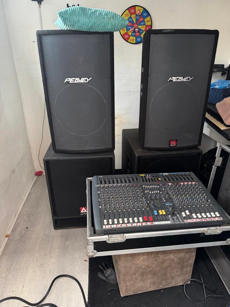 Complete geluidsinstallatie, Ophalen of Verzenden, Gebruikt, Audio