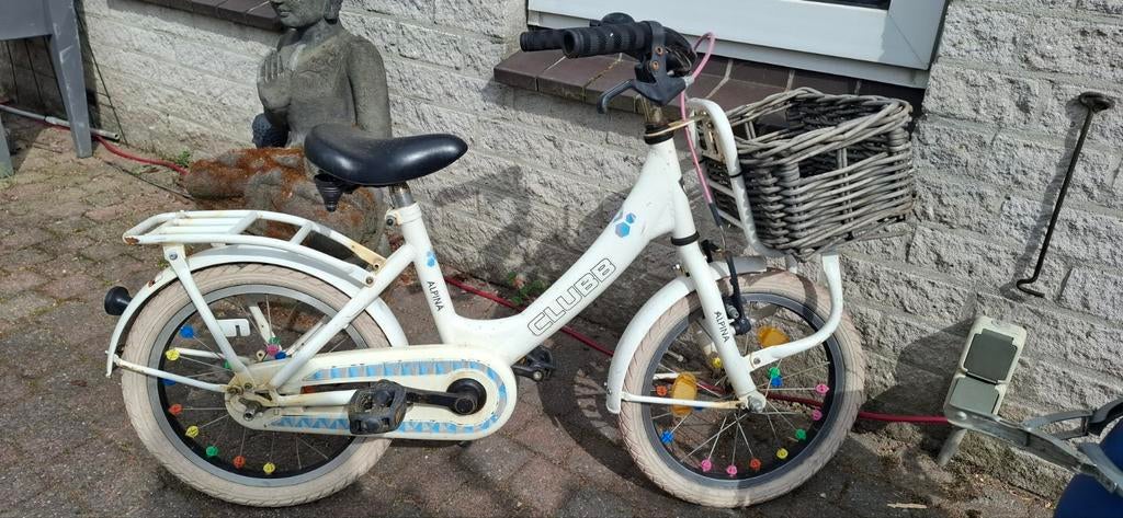 Alpina club 16 inch meisjesfiets, Ophalen of Verzenden, Gebruikt