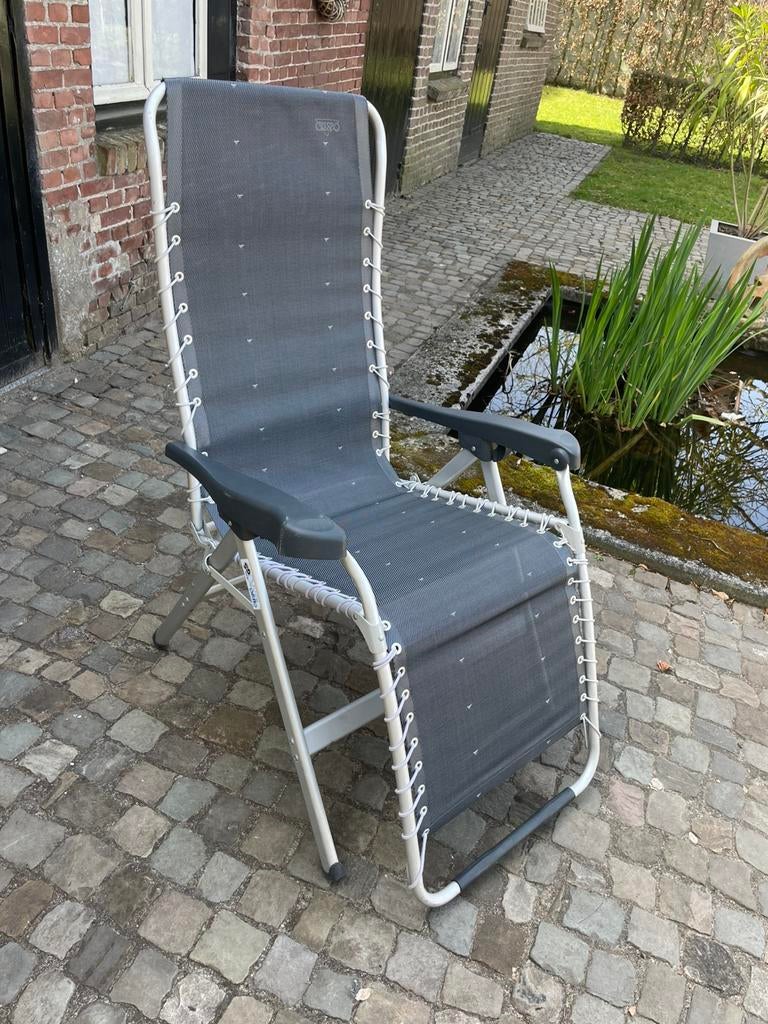 Crespo zit/ ligstoel., Caravans en Kamperen, Kampeermeubelen, Ophalen, Gebruikt, Campingstoel