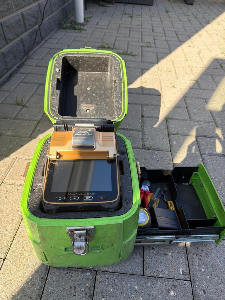 Glasvezel lasapparaat Signal Fire - Amper gebruikt, Doe-het-zelf en Verbouw, Ophalen of Verzenden, Zo goed als nieuw, Overige typen