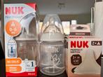NUK Babyfles 0-6 mnd anticolic 150ml + Perfect Match spenen, Ophalen of Verzenden, Nieuw, Overige typen