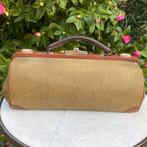 Vintage Dokterstas, Canvas Leer, Tas Dokter, Ophalen of Verzenden, Dames