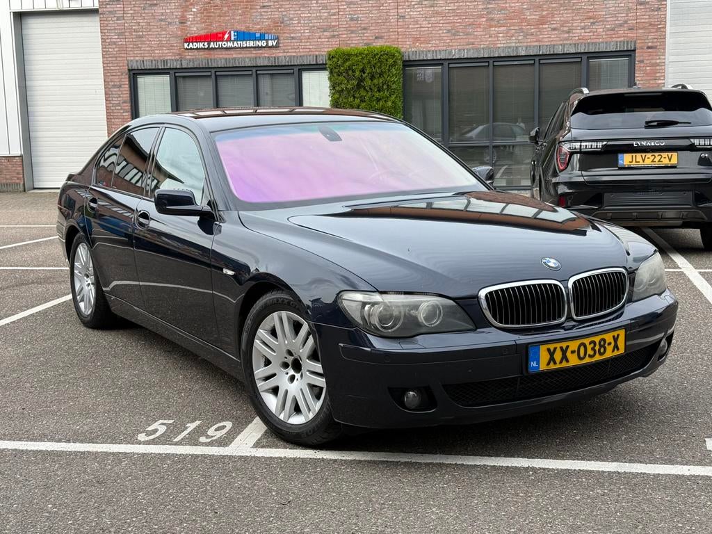BMW 7-Serie 4.0 I 740 AUT 2005 Blauw, Auto's, Automaat, Achterwielaandrijving, 8 cilinders, 4000 cc