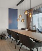 Eettafel betonlook met 6 Kave Home 'Amira' kuipstoelen, Huis en Inrichting, Tafels | Eettafels, Ophalen, 50 tot 100 cm, Zo goed als nieuw