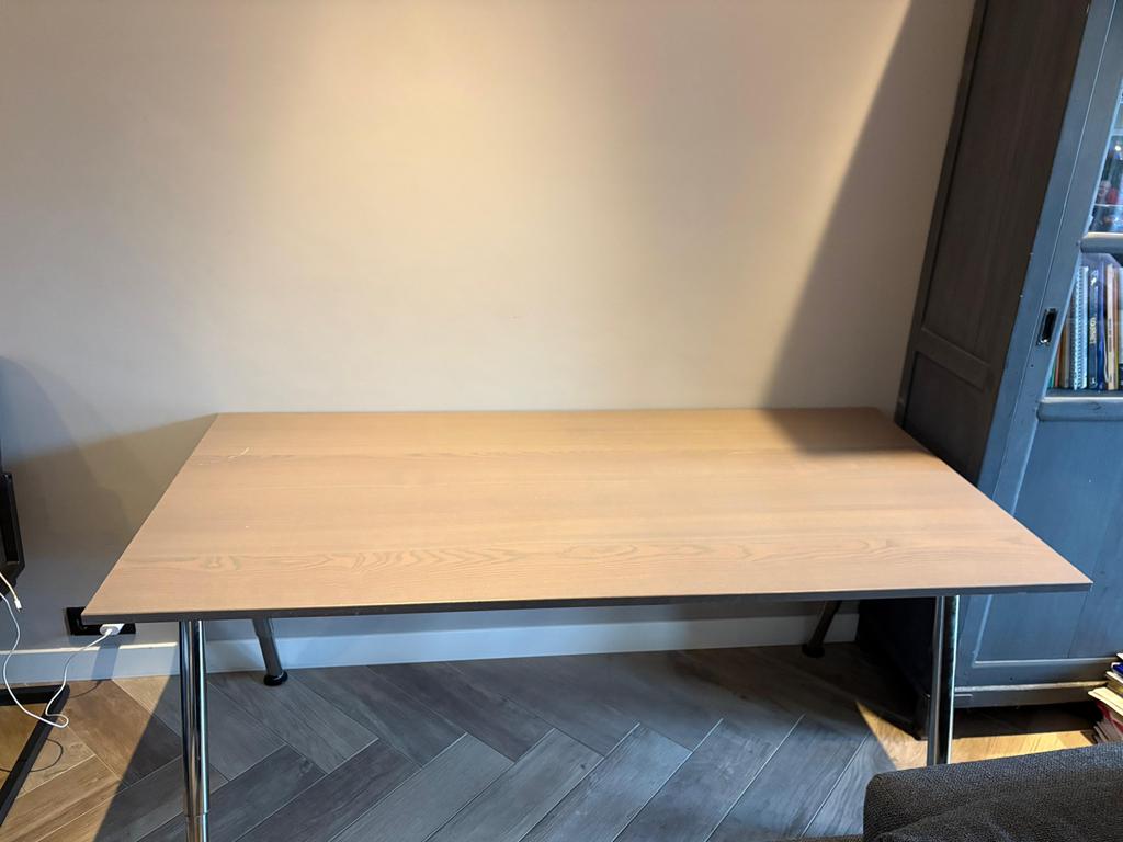 Ikea bureau 160x80, Huis en Inrichting, Ophalen, 160 cm, Gebruikt, IKEA