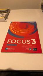 Focus 3 boek, Ophalen of Verzenden, Zo goed als nieuw, Overige niveaus, Engels