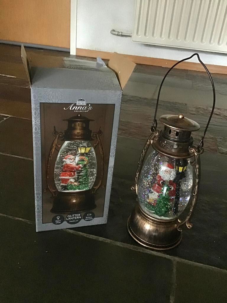 Kerst lantaarn, Ophalen of Verzenden, Zo goed als nieuw