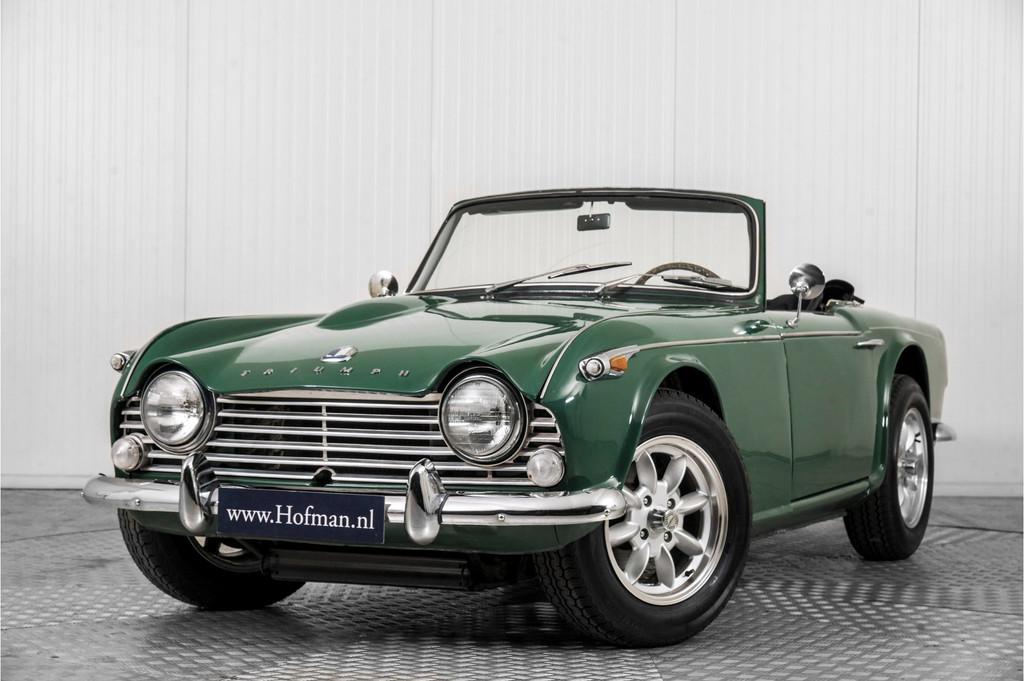 Triumph TR4 (bj 1966), Auto's, Triumph, 101 pk, 4 cilinders, Cabriolet, 2138 cc