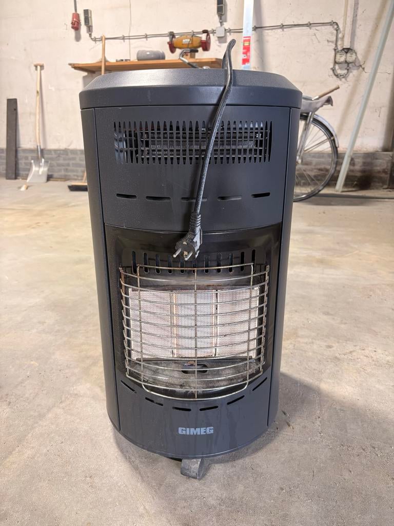 Gimeg Gaskachel met ventilator - Mobiele verwarming, Huis en Inrichting, Ophalen, Gebruikt, Gas, Vrijstaand
