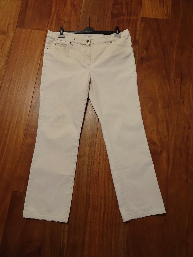 Nieuwe Gerry Weber broek maat 44, Gerry  Weber, Beige, Maat 42/44 (L), Nieuw