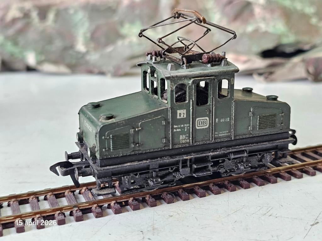 Modeltrein Ho fleischmann DB LOKOMOTIEF, Hobby en Vrije tijd, Modeltreinen | H0, Ophalen of Verzenden, Gelijkstroom, Wagon, Fleischmann