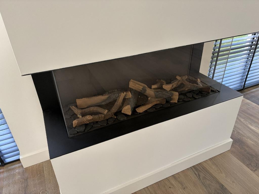 DRU Metro 100XT/3 Eco Wave gesloten gashaard, Ophalen, Gebruikt, Inbouwhaard, Gashaard