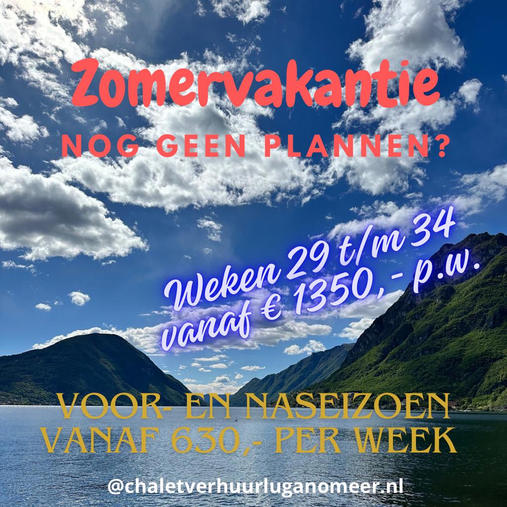 Chalets binnen paar stappen gelegen vanaf Luganomeer Italië, Airconditioning, Aan meer of rivier