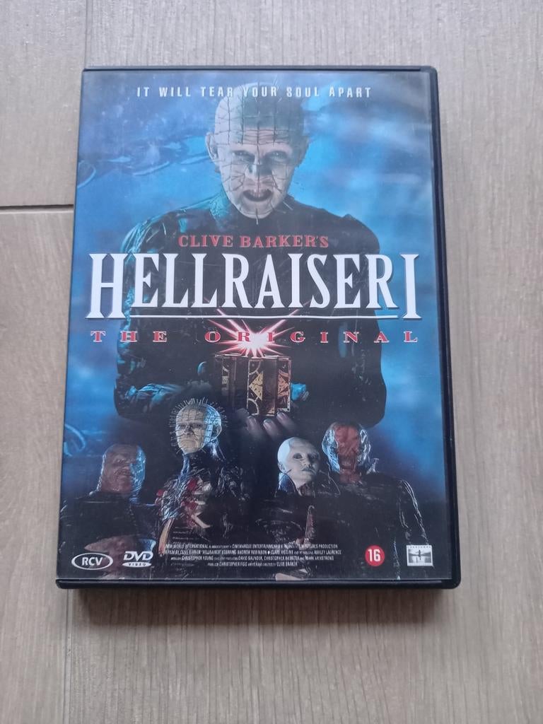 Hellraiser origineel, Vanaf 16 jaar, Ophalen of Verzenden, Zo goed als nieuw