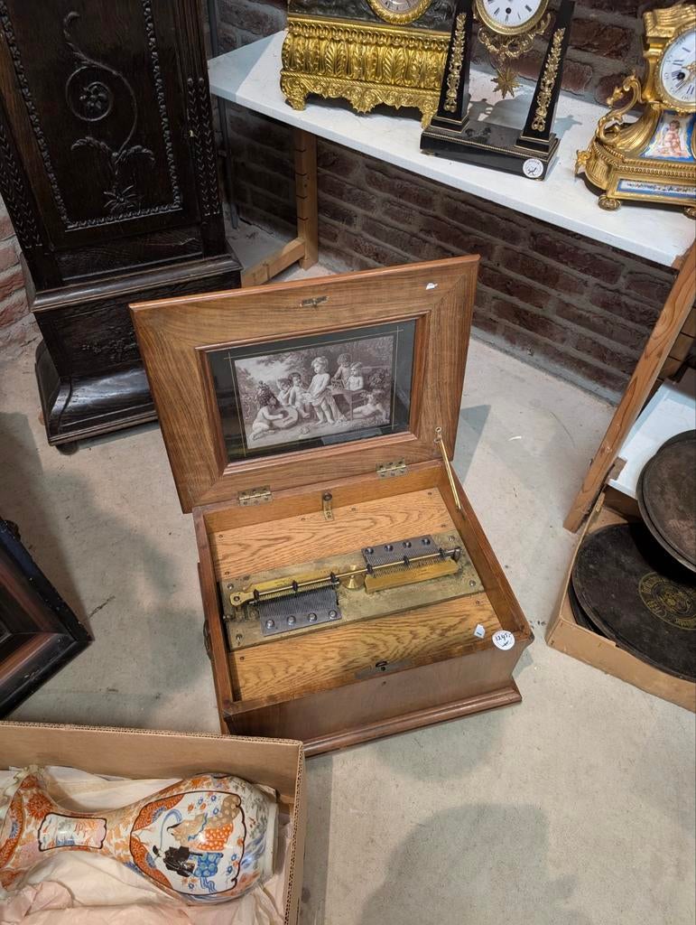 20 polyphon platen 40 cm doorsnede samen €150, Ophalen, Onbekend, Onbekend, Onbekend