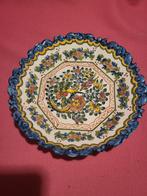 Makkum W. Oude Schaal/Wandbord - Handgeschilderd, 25 cm, Ophalen