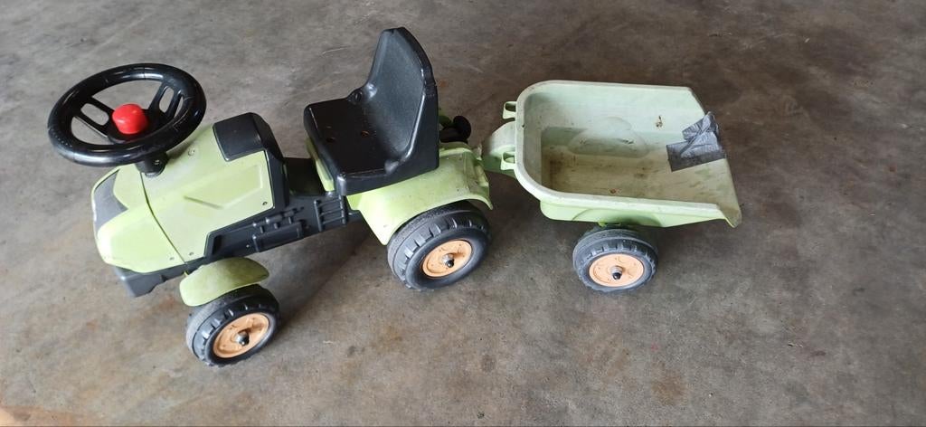 Tractor met kar ( loop Tractor), Ophalen, Gebruikt, Overige merken