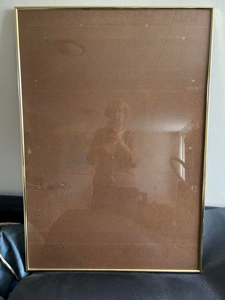 Fotolijst 2x, Ophalen, Kunststof, Gebruikt, 75 cm of meer