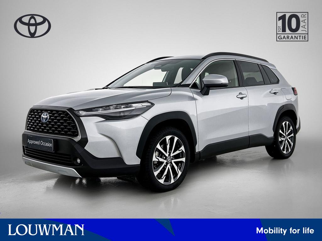 Toyota Corolla Cross Hybrid 200 Dynamic Limited | Elektrisch, Auto's, Toyota, 12 maanden, Stof, Gebruikt, 4 cilinders