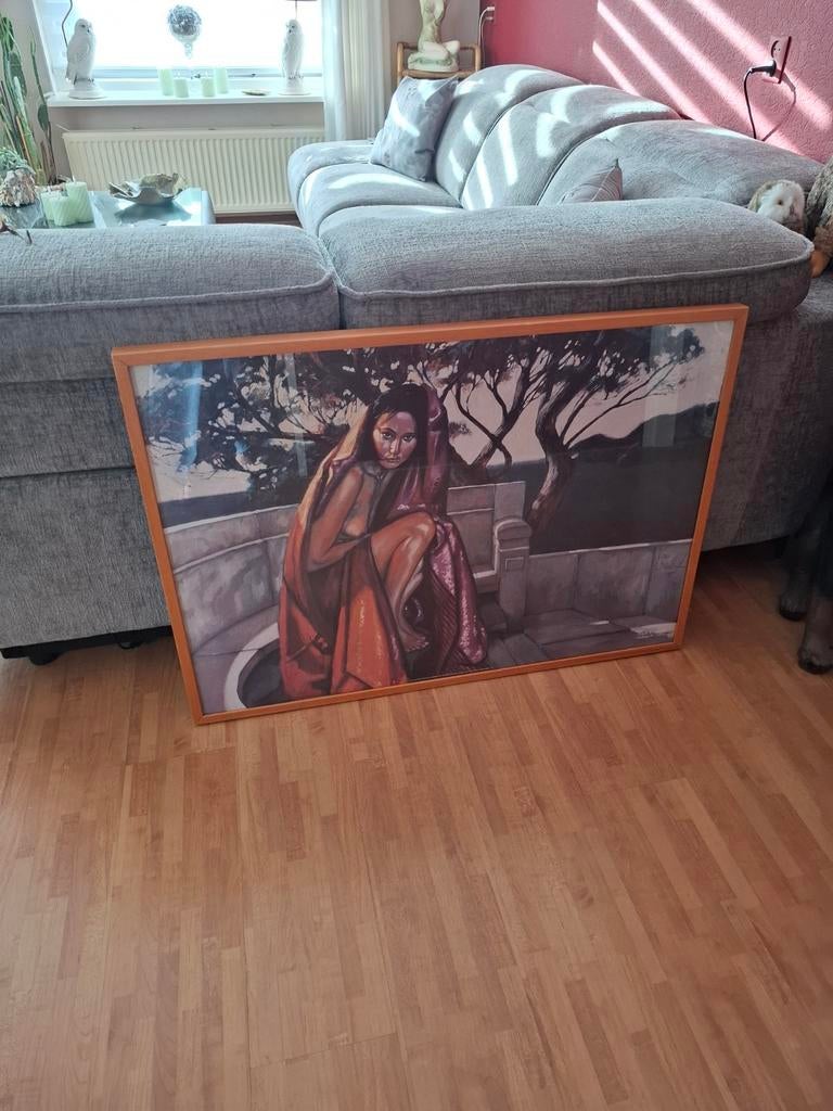 Schilderij van nico vrielink, Ophalen