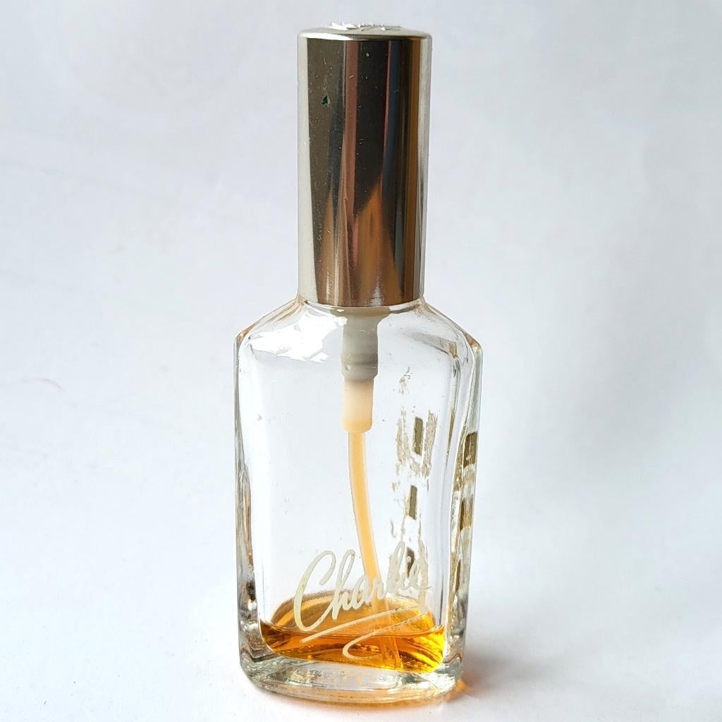 retro Parfum Charlie van Parfumverzamelingen, bijna leeg, Ophalen of Verzenden, Gebruikt, Overige typen