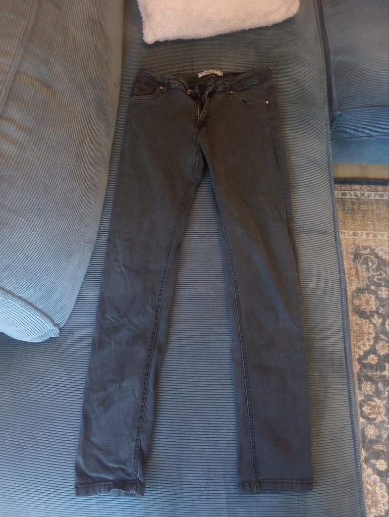 Zwarte dames spijkerbroek maat 40, Zwart, Ophalen of Verzenden, Zo goed als nieuw, W30 - W32 (confectie 38/40)