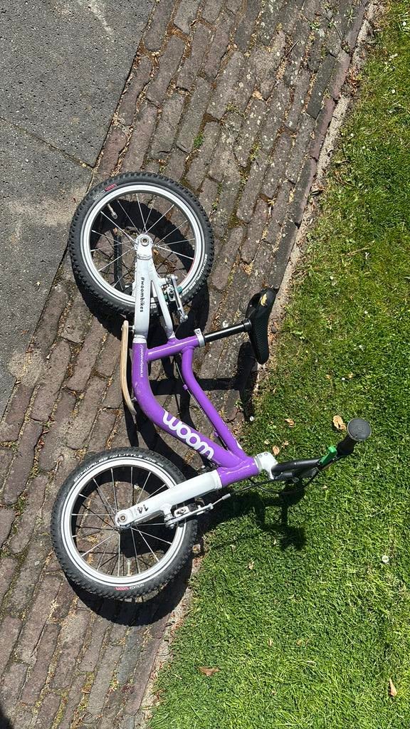 Woom bike balance bike, Ophalen, Gebruikt, Minder dan 16 inch