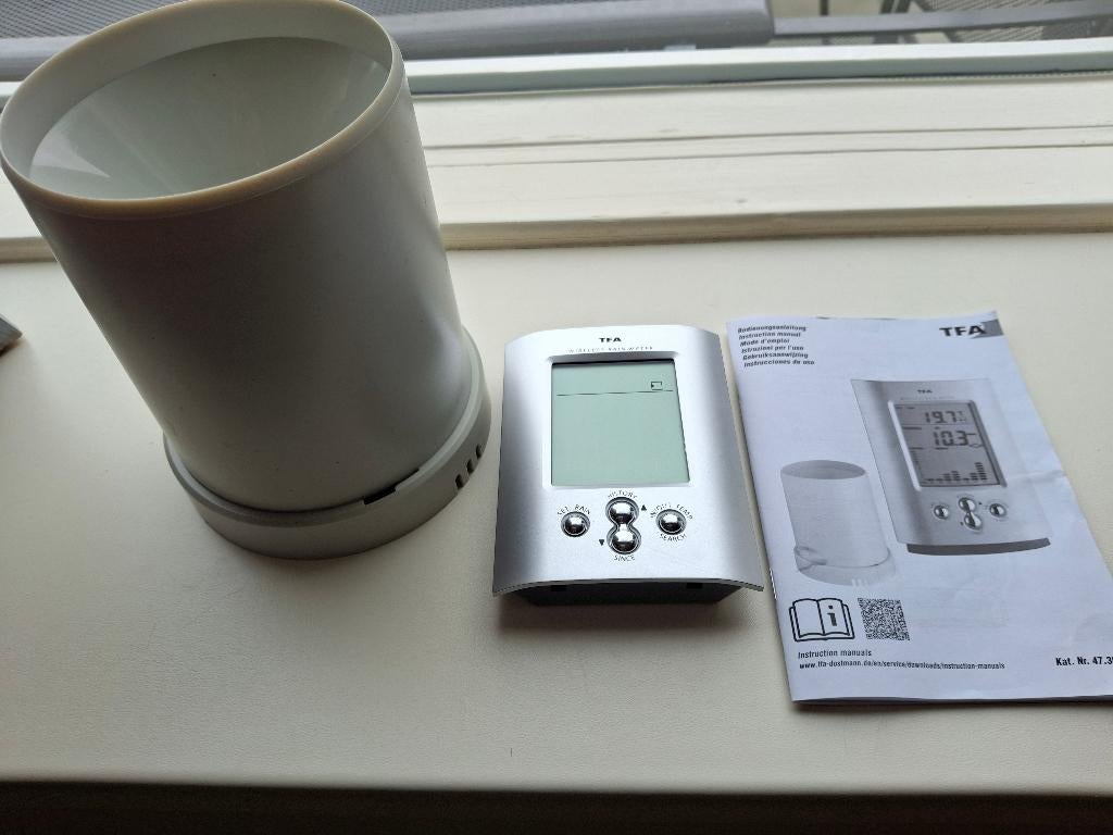 regenmeter, Audio, Tv en Foto, Weerstations en Barometers, Ophalen, Zo goed als nieuw, Weerstation
