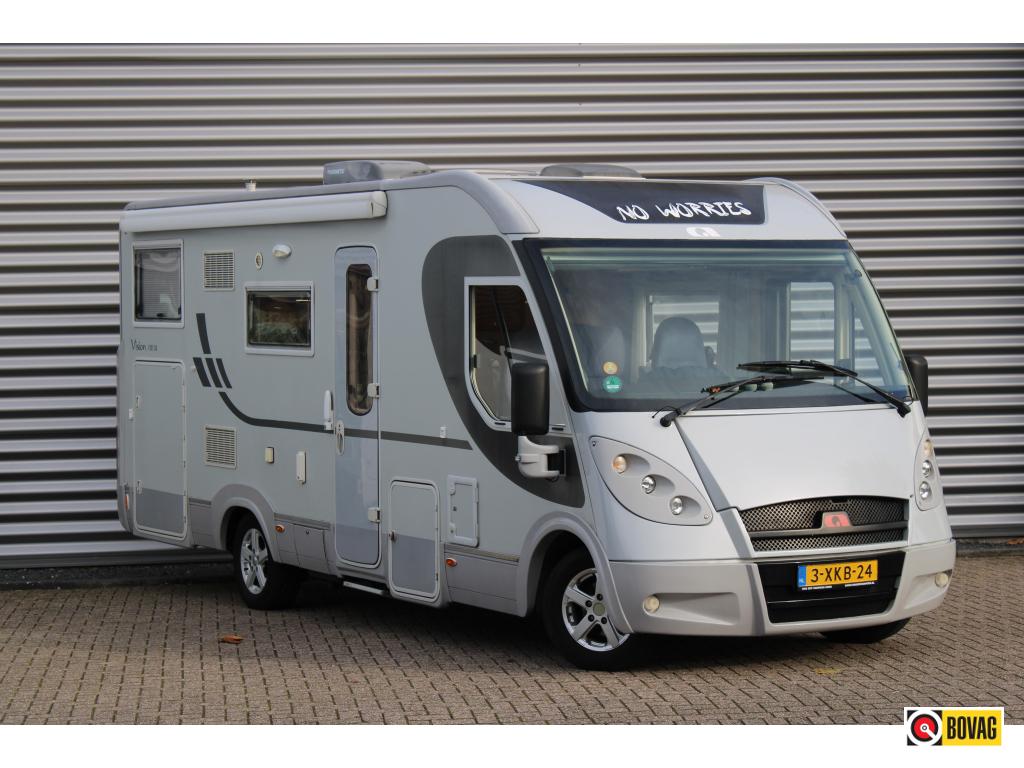 Adria Vision i707 SG Levelsysteem 140PK Dakairco, Caravans en Kamperen, Integraal, Ringverwarming, Airbags, 7 tot 8 meter