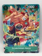 Scratchmen Apoo EB01-015 Championship 25-26 One Piece Card, Ophalen of Verzenden, Zo goed als nieuw