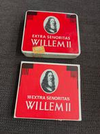 Sigaren doosje en blikje willem, Ophalen, Gebruikt, Tabaksdoos of Verpakking