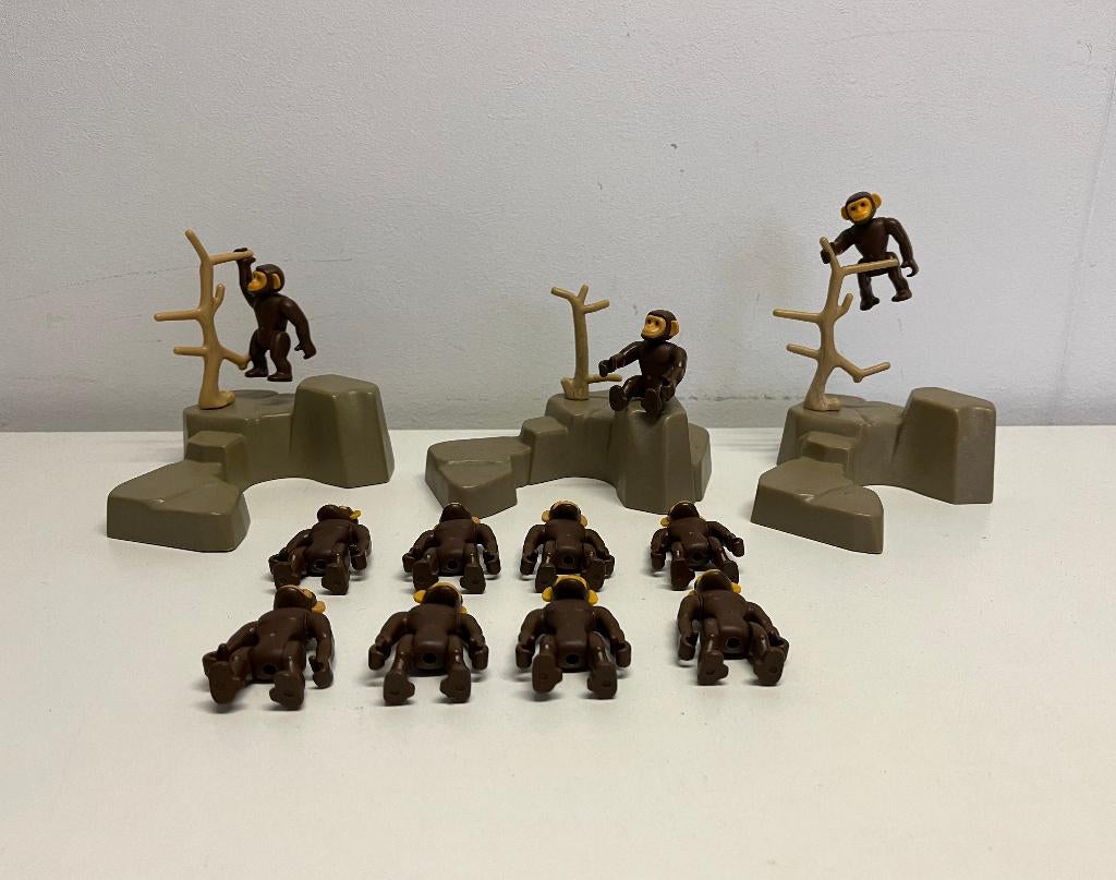 Dieren nr 112 Aap Apen Dierentuin Jungle Safari Piraten 6650, Ophalen of Verzenden, Gebruikt, Los playmobil