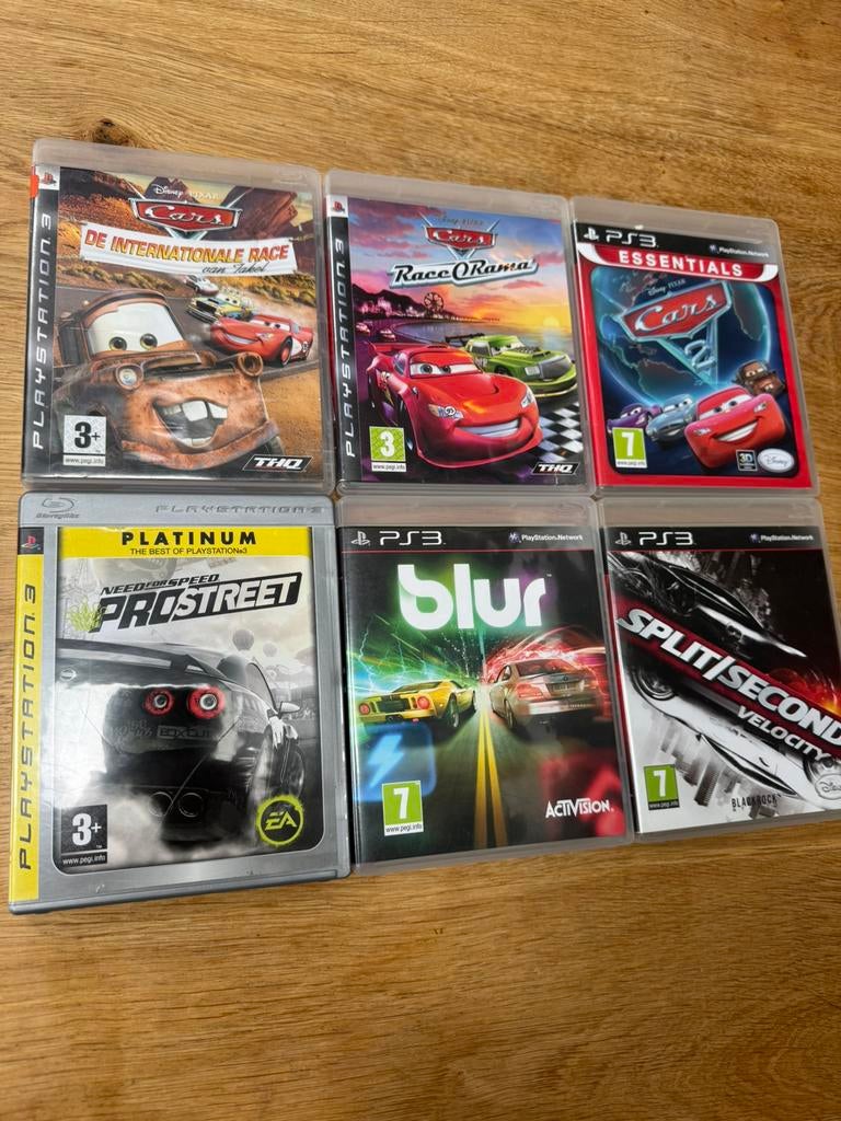 Ps3 racespellen, Gebruikt, 1 speler, Racen en Vliegen, Ophalen of Verzenden