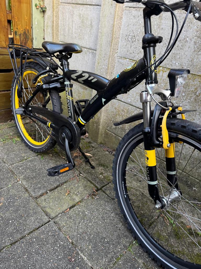 Batavus Snake 22 inch jongensfiets, Ophalen, Gebruikt, 22 inch, Versnellingen