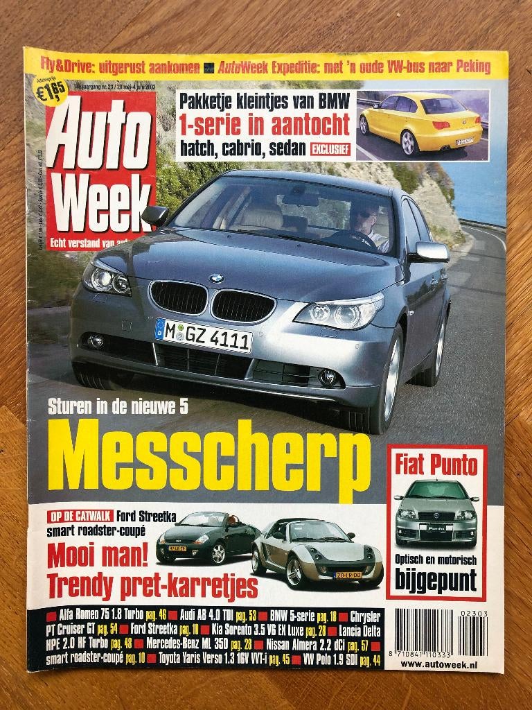 Autoweek nr. 23 2003, Verzenden, Nieuw, Autoweek, Algemeen