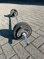 Technogym vaste halterset halter stang 30 kg  met gewichten, Ophalen, 30 kg, Vaste halter stang, Halterset