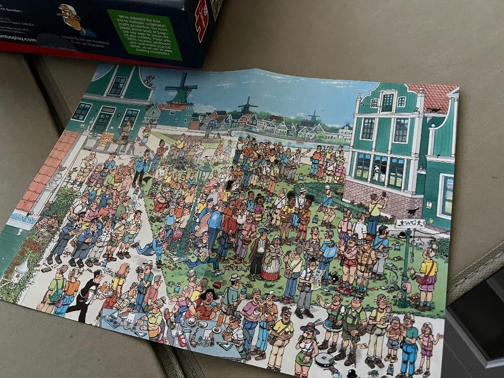 Jan van Haasteren, Ophalen, 500 t/m 1500 stukjes, Zo goed als nieuw, Legpuzzel